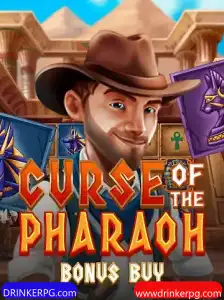 Descubra o Encantador CurseofthePharaohBonusBuy em DRINKERPG.com